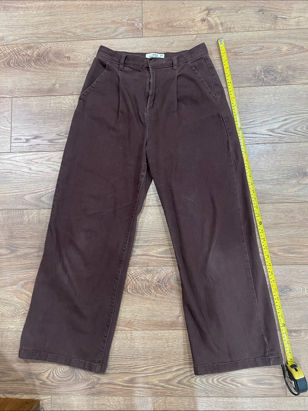 Ardene Dark Brown Wide-Leg Trousers
